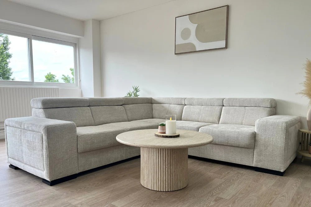 Canapé Karola Tissu Marbella Crème – Image 6