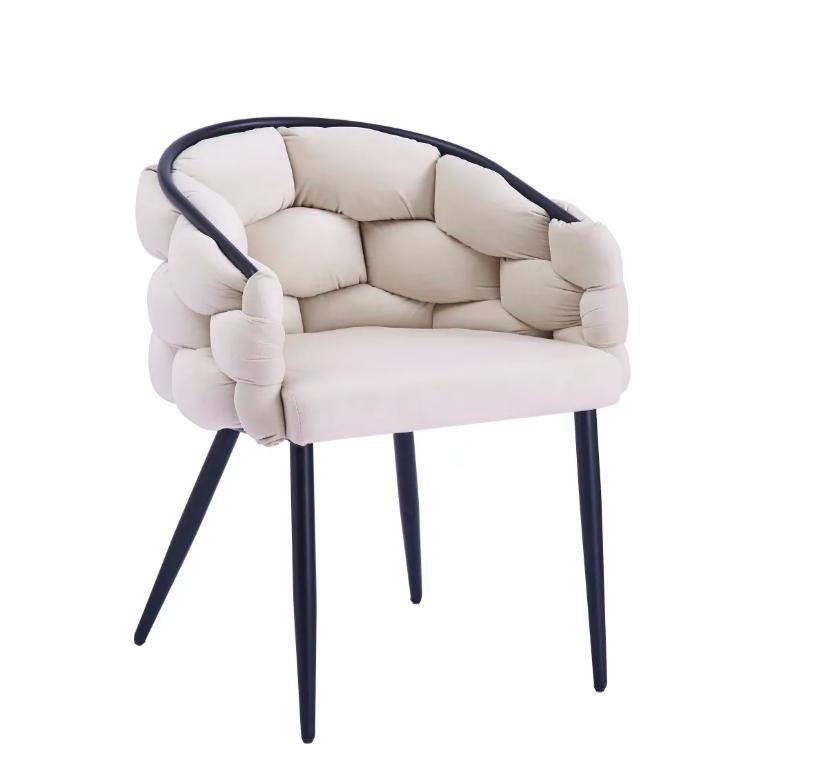 Chaise Ballon Gold Beige - Image 5