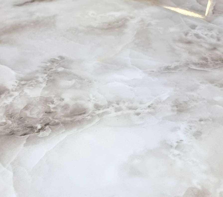 TABLE BASSE LOLA MARBRE DORE - Image 3