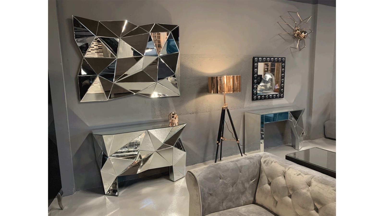 Plateau miroir