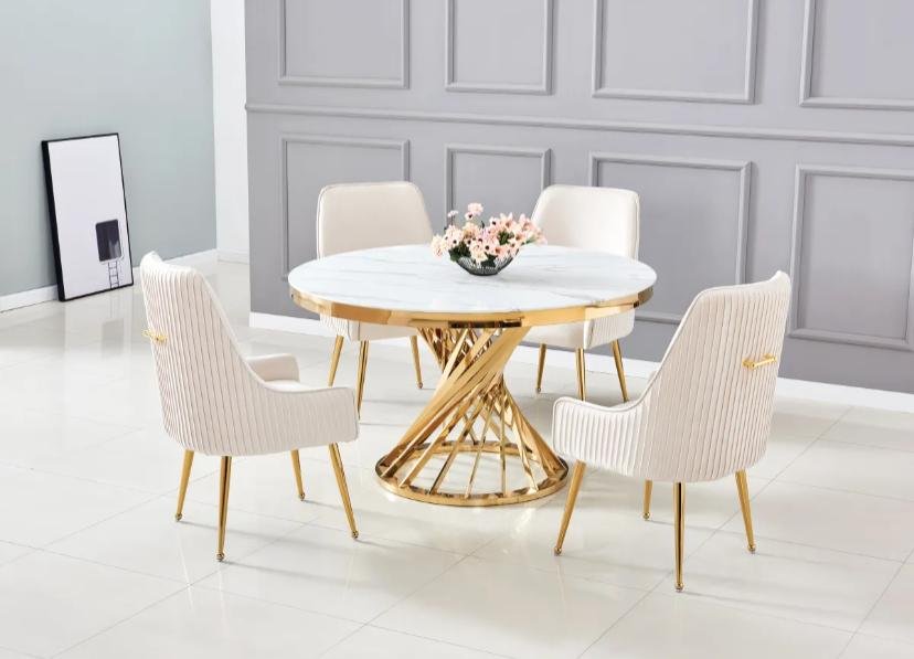 TABLE À MANGER NAUTILUS GOLD - Image 2