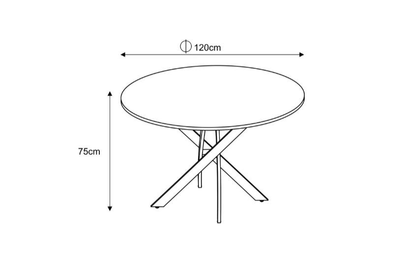 TABLE REPAS JESSICA - Image 3