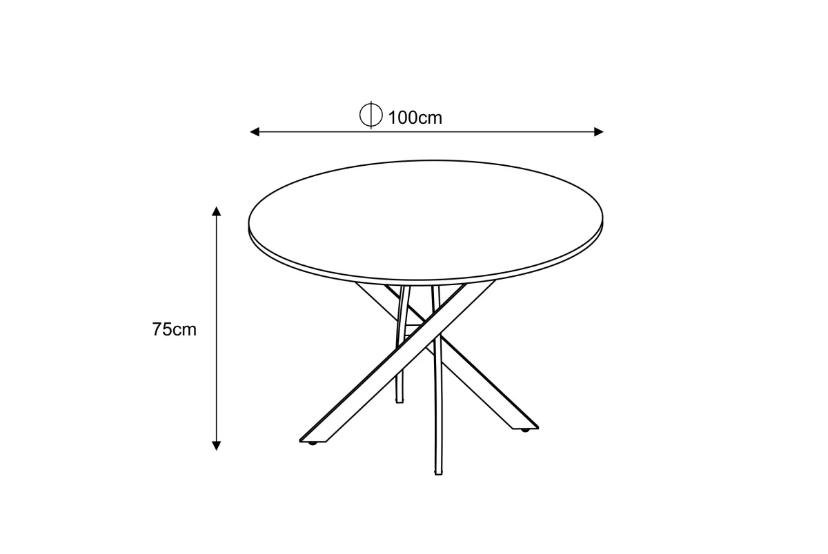 TABLE REPAS JESSICA - Image 3