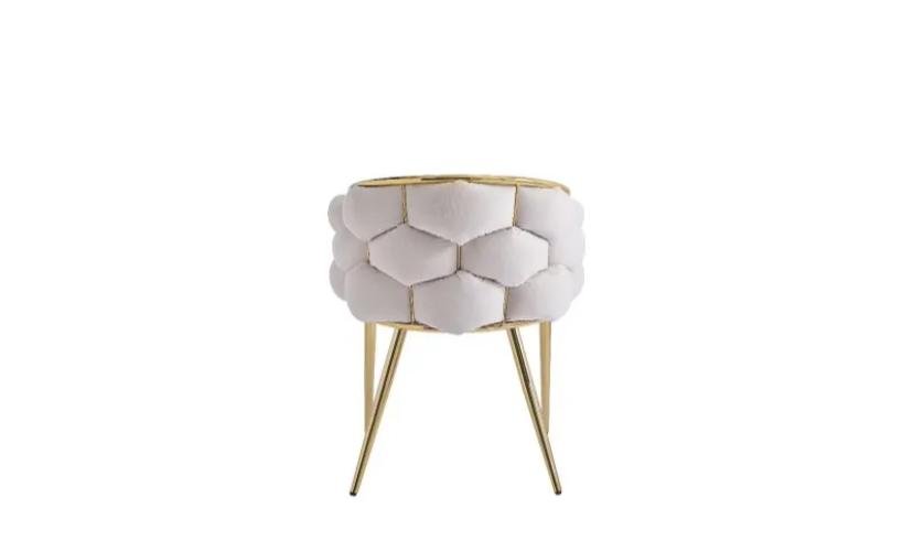 Chaise Ballon Gold Beige - Image 3