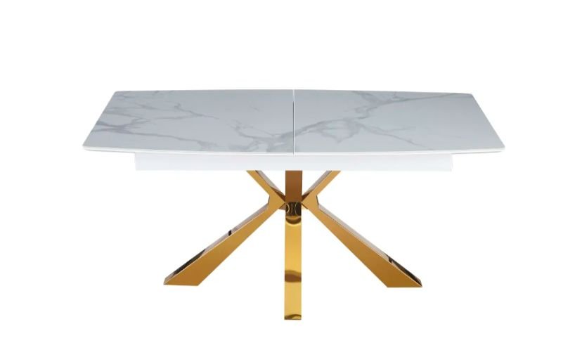 TABLE EXTENSIBLE A RALLONGE BIANCA – Image 2