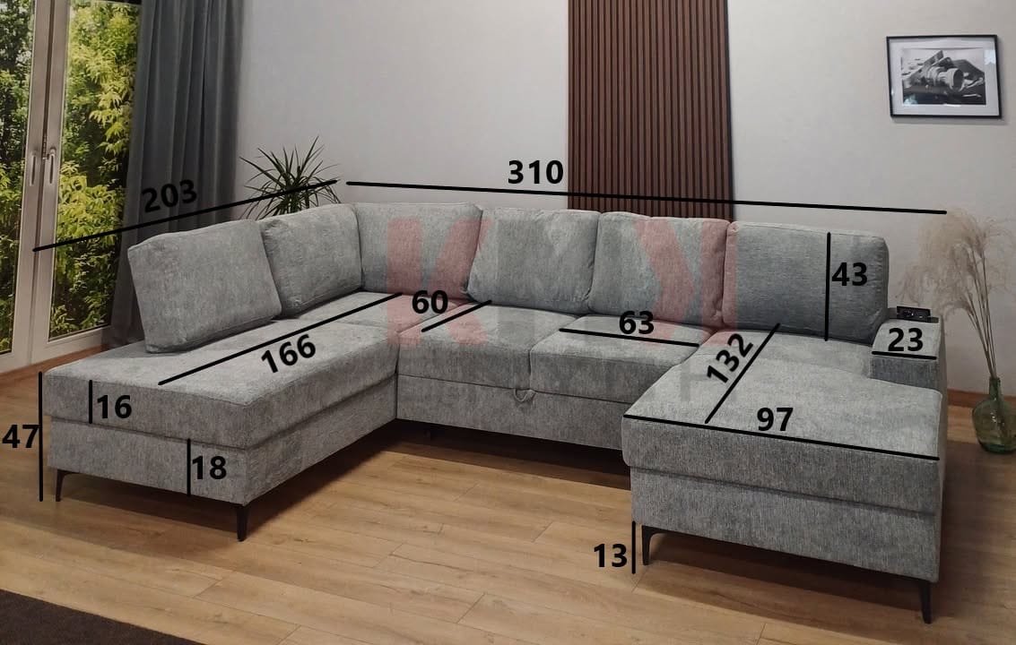 Canapé Panoramique en U Vienna – Image 10