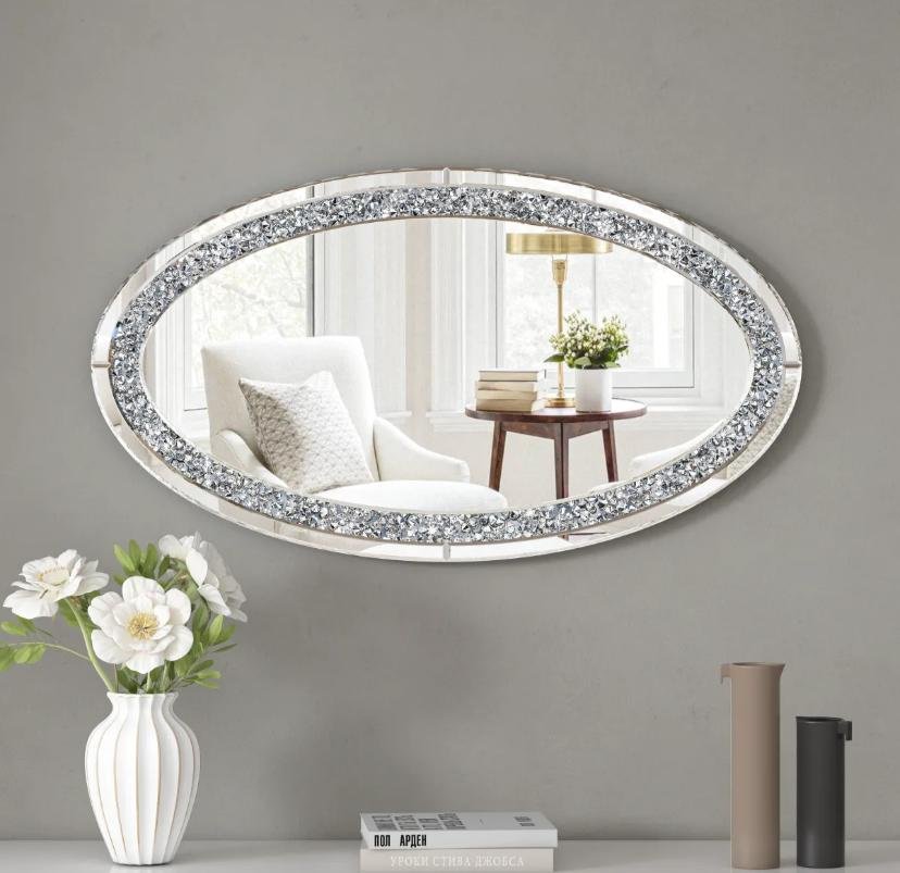 Miroir Éclat – Mural Oval 90×50 - Image 4