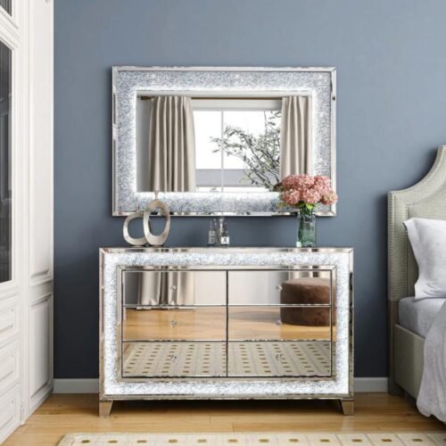 Miroir LED– 120 x 80 cm