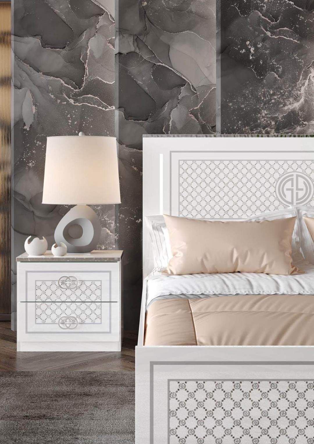CHAMBRE A COUCHER GUGI BLANC ARGENT 799 – Image 4