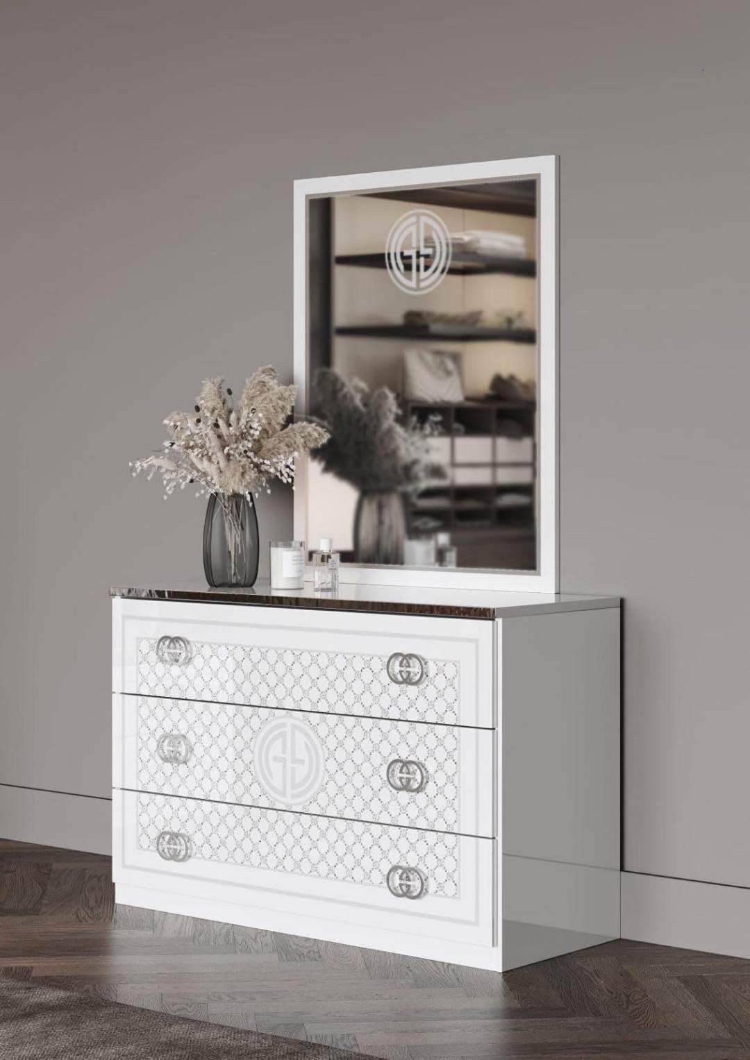 CHAMBRE A COUCHER GUGI BLANC ARGENT 799 – Image 3