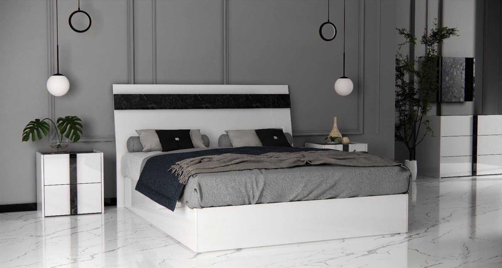 Chambre complète Luxy avec sommier – Image 3