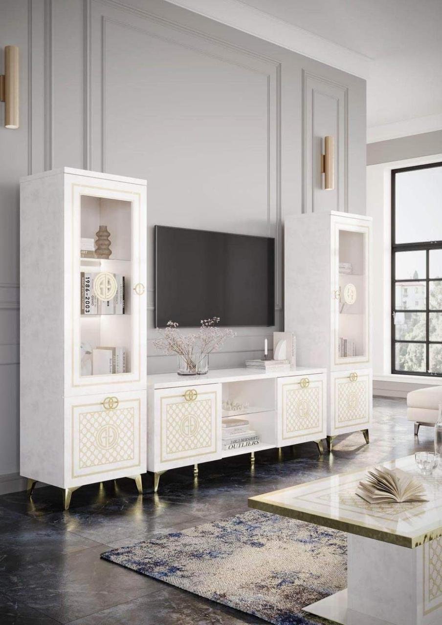 Vitrine 1 porte Gugi Soft Gold